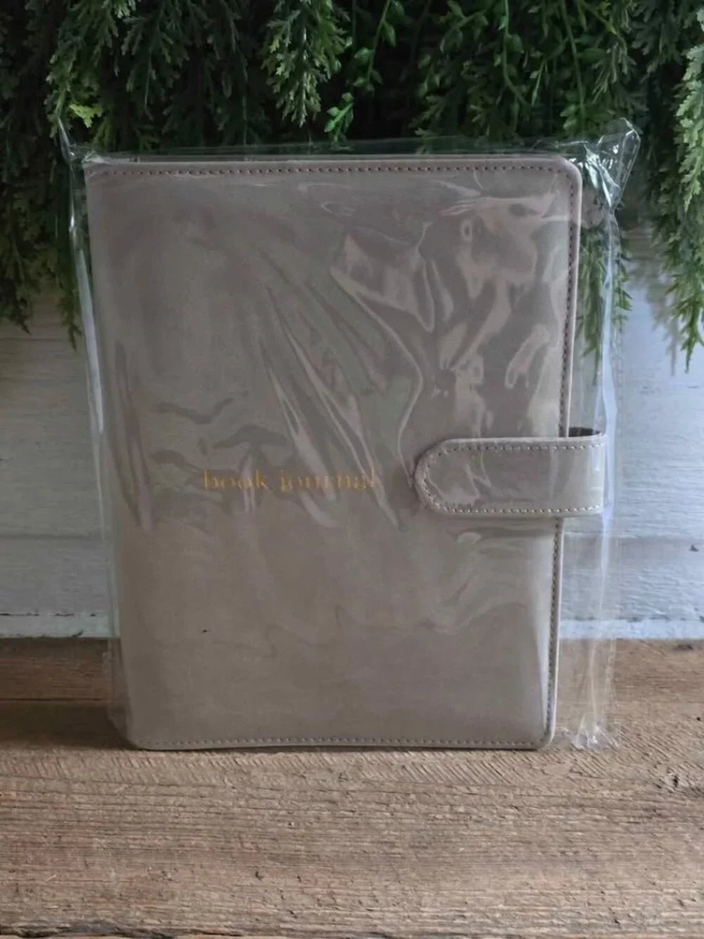 New Probably Smut Gray Book Journal Binder